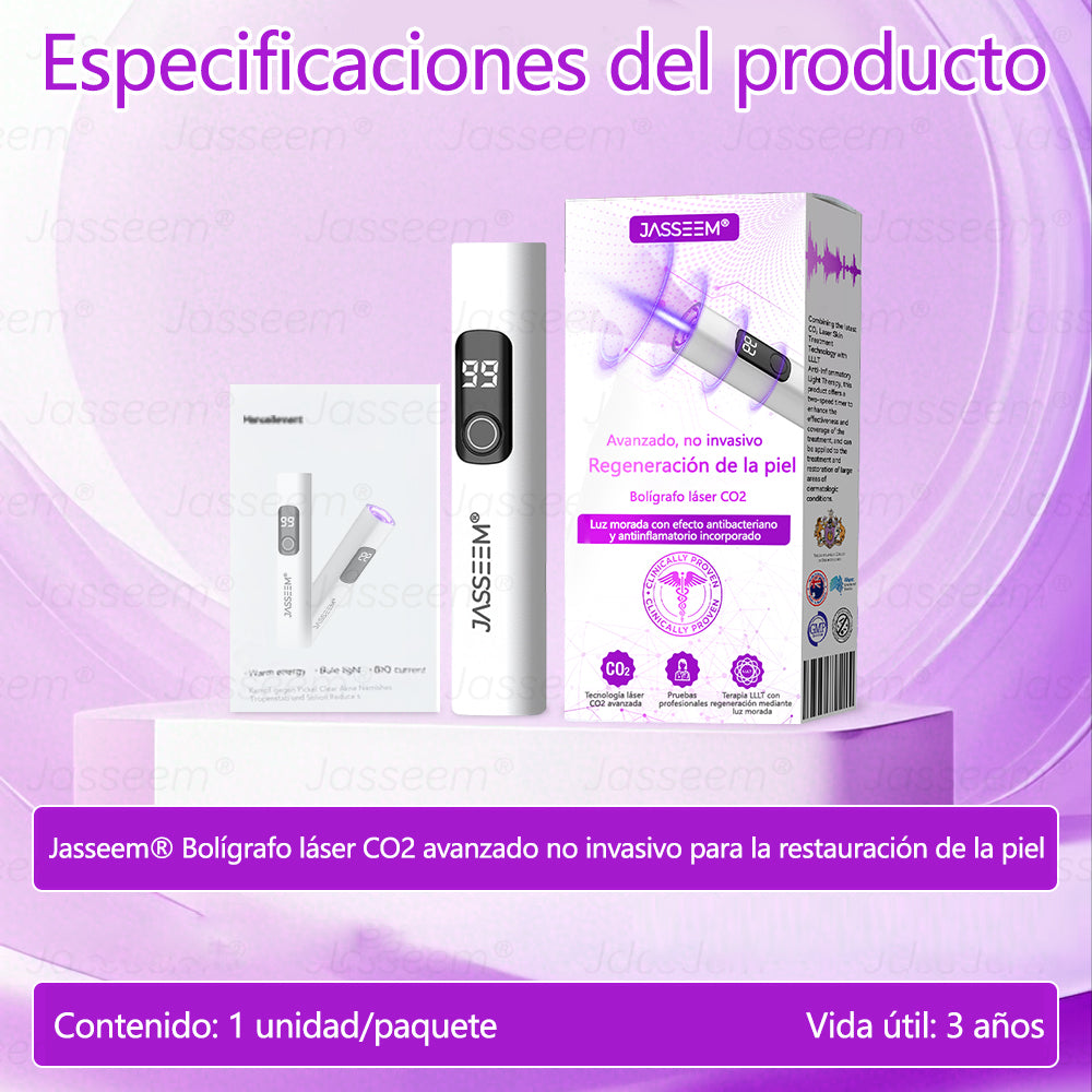 𝐉𝐚𝐬𝐬𝐞𝐞𝐦® Bolígrafo láser CO₂ avanzado y no invasivo para el cuidado de la piel 🛫 (Elimina suavemente verrugas, lunares, manchas de la edad y bultitos en la piel – ¡sin dolor y sin complicaciones!) 🛫