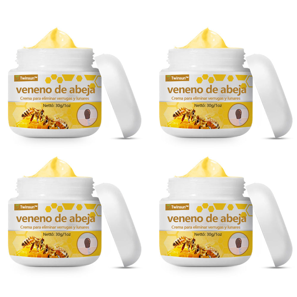 🐝Twinsun™ Súper Crema Potente con Veneno de Abeja, ¡aprobada por la EMA! 💖Perfecta para tratar verrugas, bultitos en la piel, infecciones, queratosis… ¡y para dejarte la piel suave y uniforme!