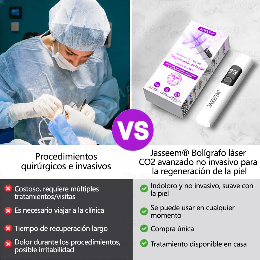 𝐉𝐚𝐬𝐬𝐞𝐞𝐦® Bolígrafo láser CO₂ avanzado y no invasivo para el cuidado de la piel 🛫 (Elimina suavemente verrugas, lunares, manchas de la edad y bultitos en la piel – ¡sin dolor y sin complicaciones!) 🛫