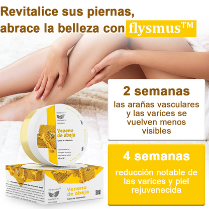 Crema cicatrizante ✅flysmus™ con veneno de abeja🐝: Tratamiento de eczemas, psoriasis, acné, rosácea, infecciones fúngicas y verrugas