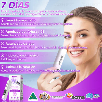 𝐉𝐚𝐬𝐬𝐞𝐞𝐦® Bolígrafo láser CO₂ avanzado y no invasivo para el cuidado de la piel (Elimina suavemente verrugas, lunares, manchas de la edad y bultitos en la piel – ¡sin dolor y sin complicaciones!)🛫
