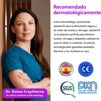 𝐉𝐚𝐬𝐬𝐞𝐞𝐦® Bolígrafo láser CO₂ avanzado y no invasivo para el cuidado de la piel (Elimina suavemente verrugas, lunares, manchas de la edad y bultitos en la piel – ¡sin dolor y sin complicaciones!)🛫