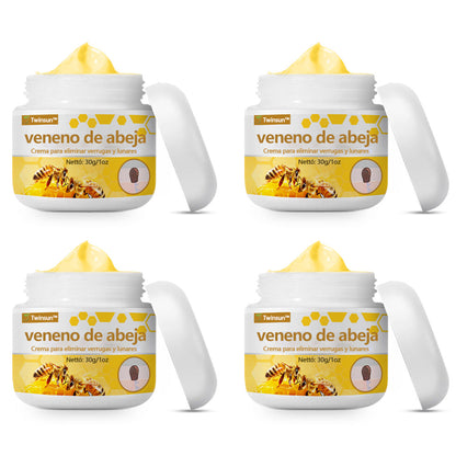 🐝Twinsun™ Súper Crema Potente con Veneno de Abeja, ¡aprobada por la EMA! 💖Perfecta para tratar verrugas, bultitos en la piel, infecciones, queratosis… ¡y para dejarte la piel suave y uniforme!