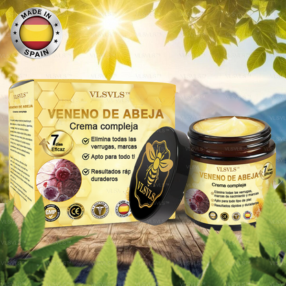 VLSVLS™ Crema con Veneno de Abeja de Efecto Completo 🧑‍⚕️ Recomendado por Dermatólogos - Para el Tratamiento de Diversos Problemas de la Piel🐝
